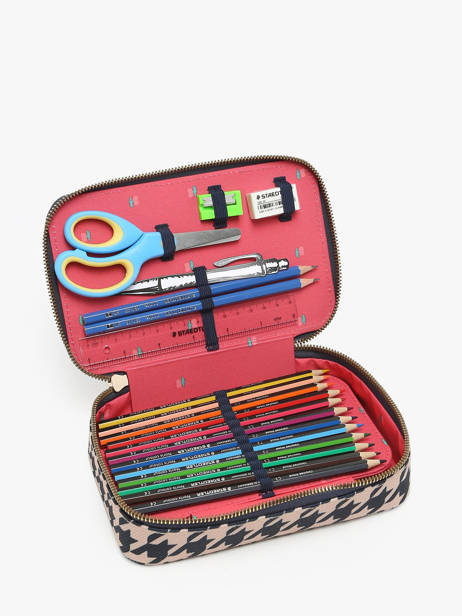 Gevulde Pennenzak 1 Compartiment Jeune premier Blauw daydream girls G ander zicht 1