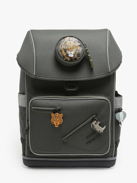 Rugzak Ergomaxx 2 Compartimenten Jeune premier Groen daydream boys B