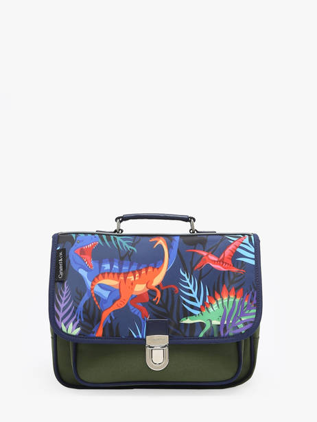 Boekentas 1 Compartiment Caramel et cie Groen fier GA