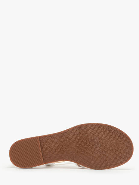 Sandalen Uit Leder Mam'zelle Wit accessoires CSG2Q30 ander zicht 4