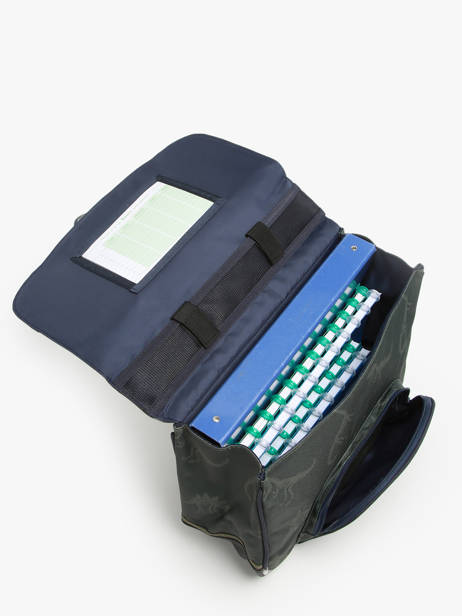 Boekentas 1 Compartiment Tann's Groen les fantaisies g 35277 ander zicht 3