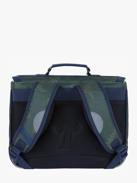 Boekentas 1 Compartiment Tann's Groen les fantaisies g 35277 ander zicht 4