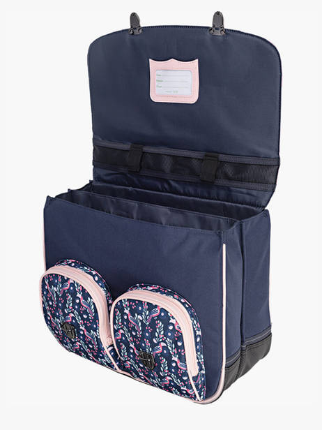 Boekentas Tann's Blauw les fantaisies f 44199 ander zicht 2