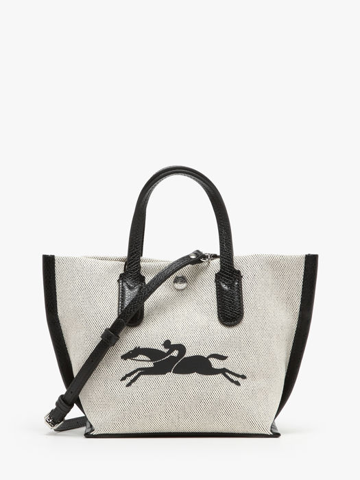 Longchamp Essential toile Cross bodytas Wit