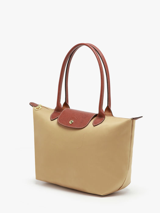 Longchamp Le pliage original Schoudertas Geel