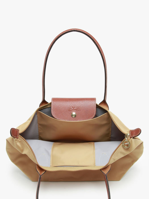 Longchamp Le pliage original Schoudertas Geel