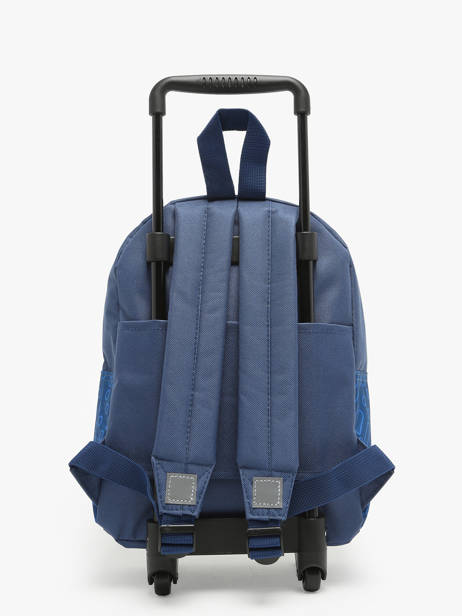 Rugzak 1 Compartiment Pokemon Blauw energie electrique 23AK204F ander zicht 4