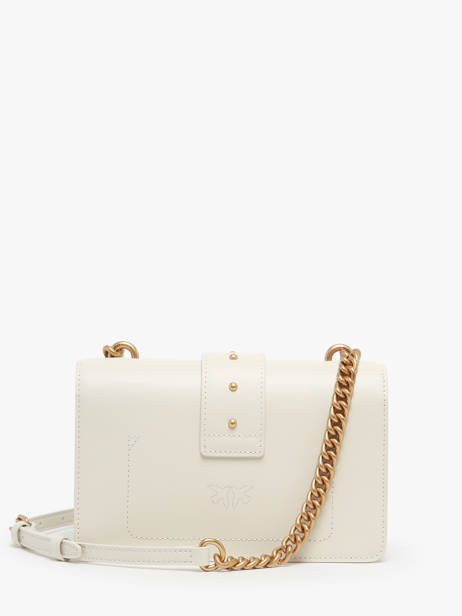 Cross Body Tas Love Bag Icon Leder Pinko Beige love bag icon A0F1 ander zicht 4
