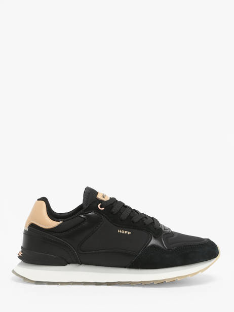 Damessneakers City New York Leder Hoff Zwart women 25503-29