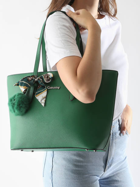 Handtas Format A4 Gallantry Groen format a4 HJ9389 ander zicht 1