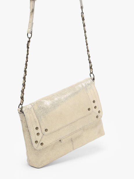 Cross Body Tas Felizia Leder Pieces Goud felizia 17116820 ander zicht 2
