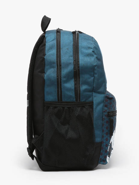 Rugzak 2 Compartimenten Skooter Blauw soccer squad 4461 ander zicht 2