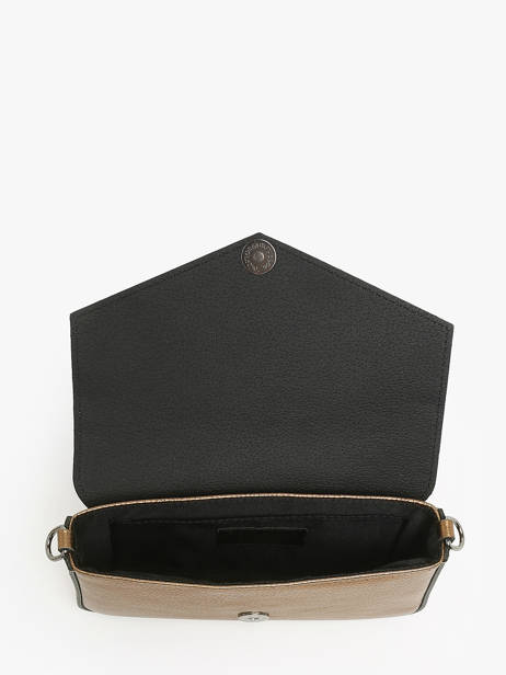 Cross Body Tas Caviar Leder Milano Bruin caviar CA240612 ander zicht 3