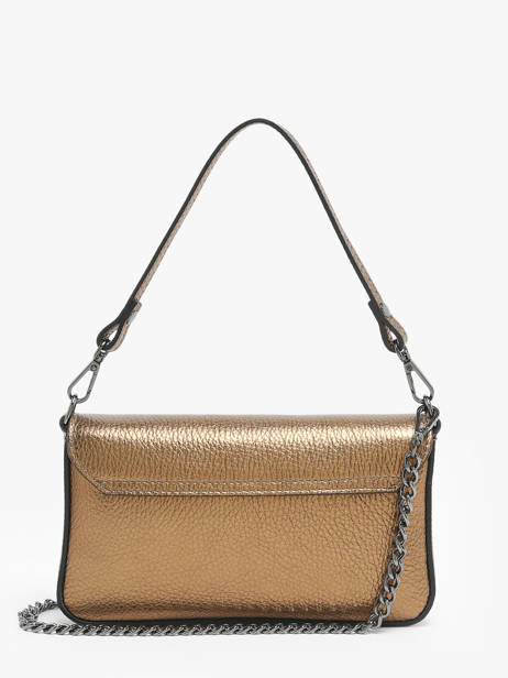 Cross Body Tas Caviar Leder Milano Bruin caviar CA240612 ander zicht 4