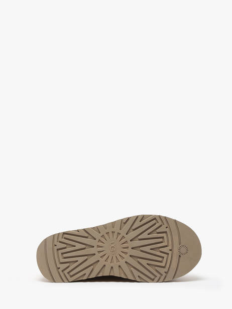 Boots Met Platformzool Classic Mini Dipper Uit Leder Ugg Bruin women 1168170 ander zicht 5