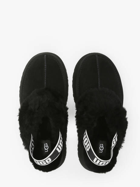 Slippers Met Riempjes Funkette Uit Leder Ugg Zwart women 1113474 ander zicht 4