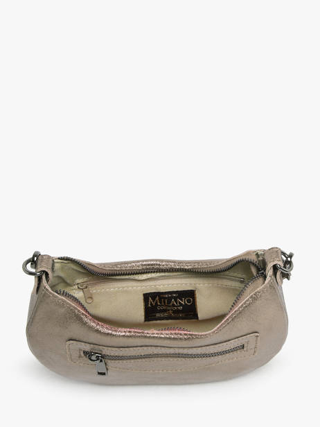 Schoudertas Nine Leder Milano Bruin nine NI24061 ander zicht 3