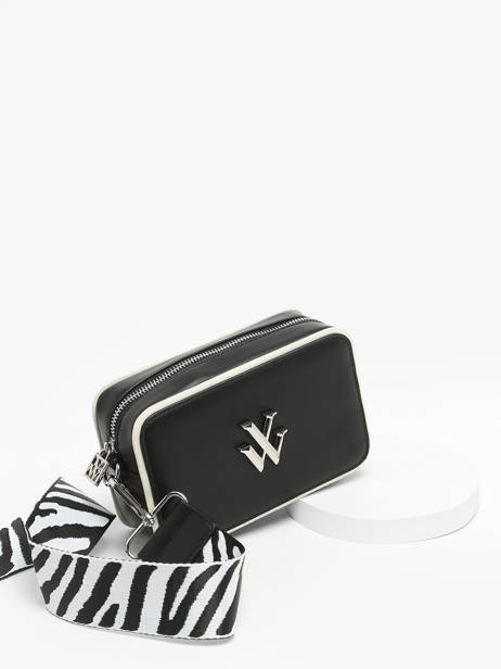Cross Body Tas Animal Vanessa wu Zwart animal MA0110 ander zicht 2