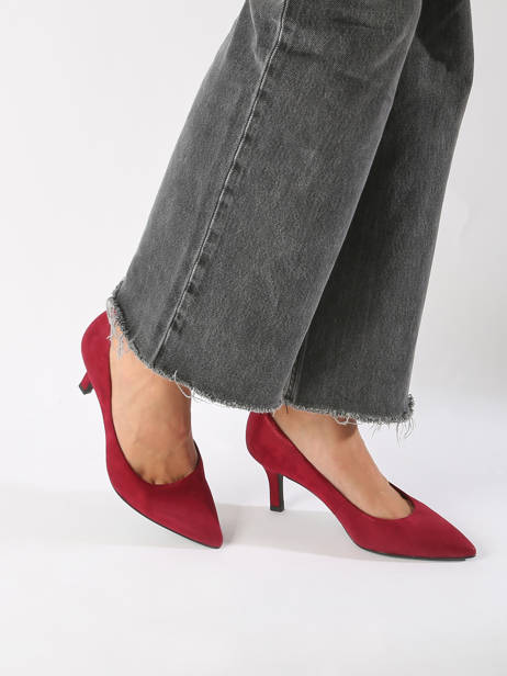 Pumps Uit Leder Tamaris Rood women 41 ander zicht 1