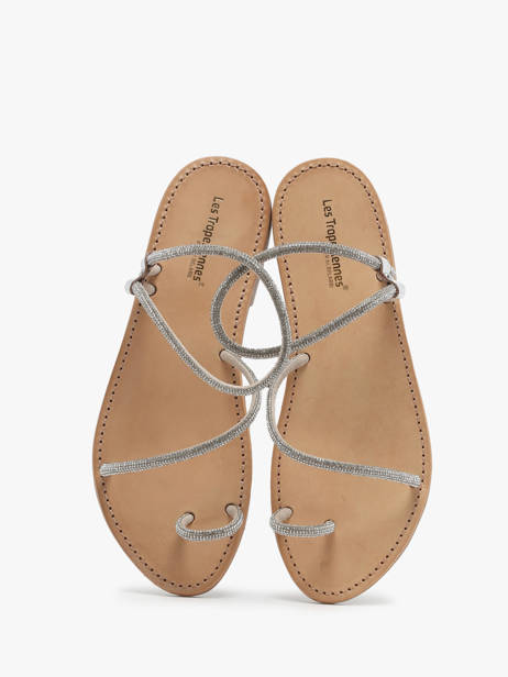 Open Sandalen Les tropeziennes Zilver women HODAXA ander zicht 3