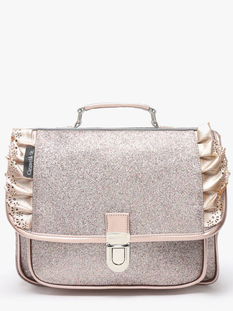 Boekentas 1 Compartiment Caramel et cie Goud boheme FI