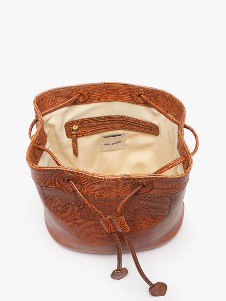 Bucket Bag La Suite 1960 Leder Paul marius Bruin la suite 1960 CAPUC960 ander zicht 3