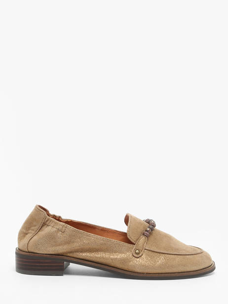 Mocassins Ides Uit Leder Mam'zelle Goud accessoires CSIUV24