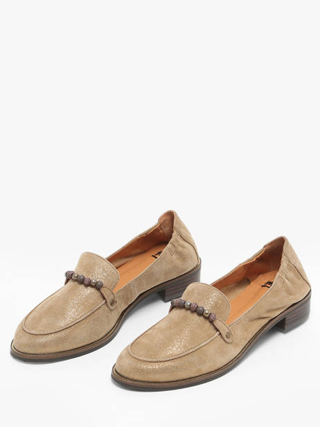Mocassins Ides Uit Leder Mam'zelle Goud accessoires CSIUV24 ander zicht 2