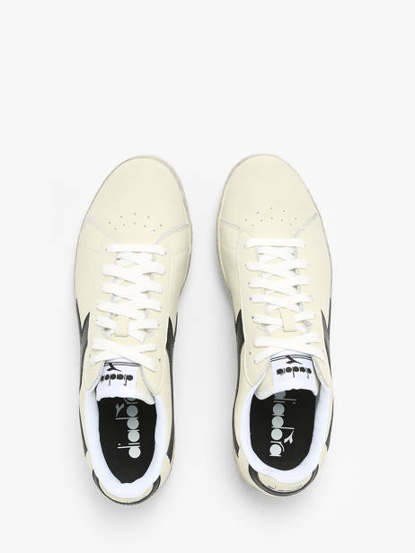 Sneakers Game Low Wax Uit Leder Diadora Wit unisex 178301 ander zicht 3
