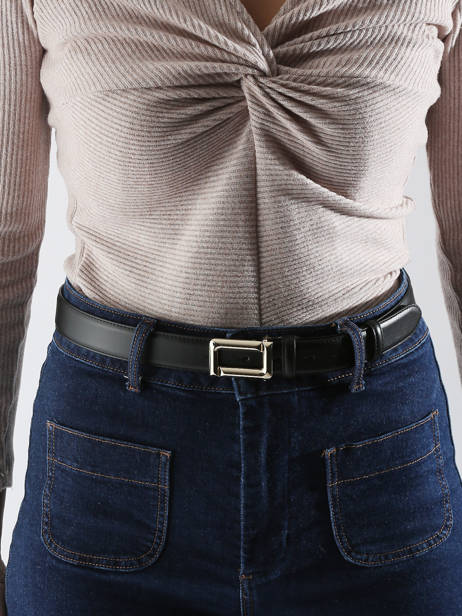 Verstelbare Riem Lancel Zwart angele A13256 ander zicht 1