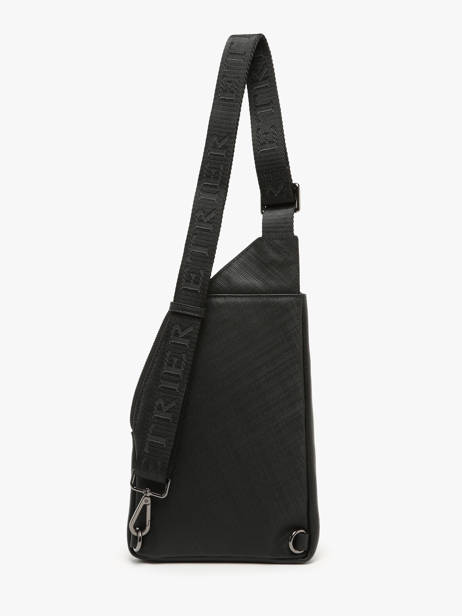 Cross Body Tas Flèche Etrier Zwart fleche EFLE723M ander zicht 4