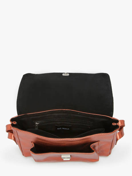 Cross Body Tas Diane S Ginger Leder Paul marius Bruin ginger DIANSGIN ander zicht 2