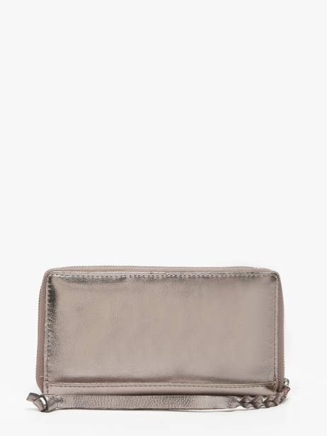 Portefeuille Charlotte Leder Paul marius Zilver vintage CHARLOTT ander zicht 2