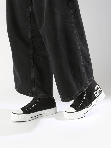 Sneakers Kampus Max Iii Twin Karl lagerfeld Zwart women KL60644T ander zicht 1