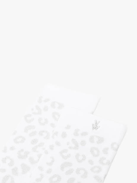 Sokken Vanessa wu Wit socks women CH005BA ander zicht 1