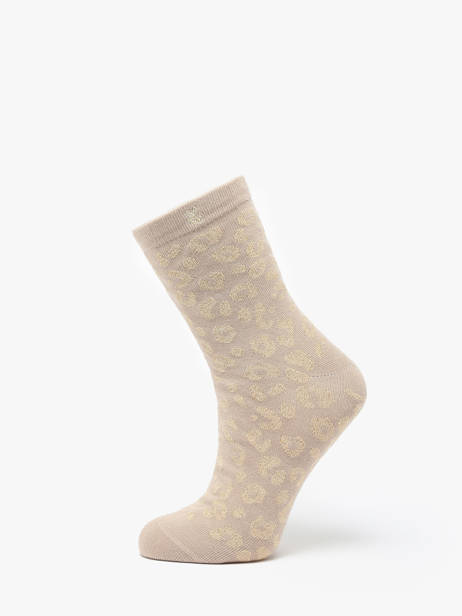 Sokken Vanessa wu Beige socks women CH005BG