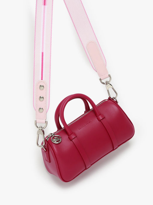 Longchamp Bandoulière graphique Longchamp Roze