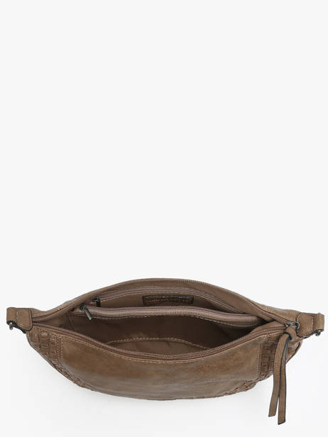 Cross Body Tas Winter Tresse Miniprix Bruin winter tresse 6003 ander zicht 2