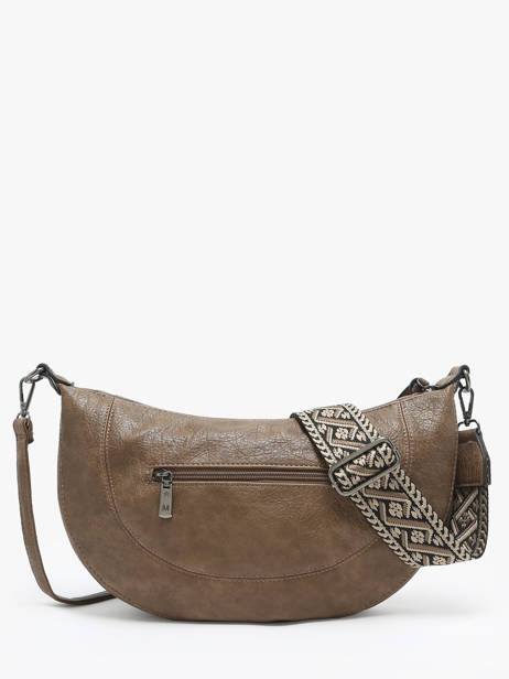 Cross Body Tas Winter Tresse Miniprix Bruin winter tresse 6003 ander zicht 3