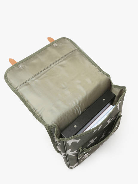 Mini Boekentas Kidzroom Grijs lisbon beasties 4056 ander zicht 3