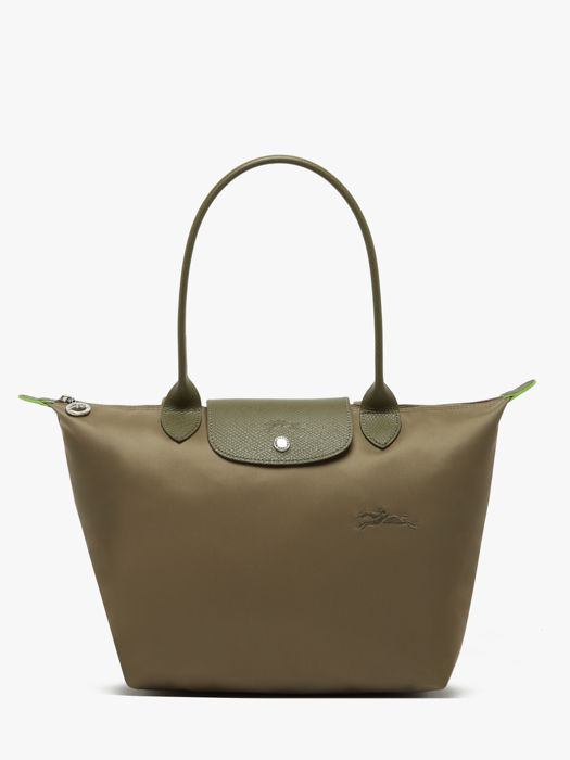 Longchamp Le pliage green Schoudertas Groen