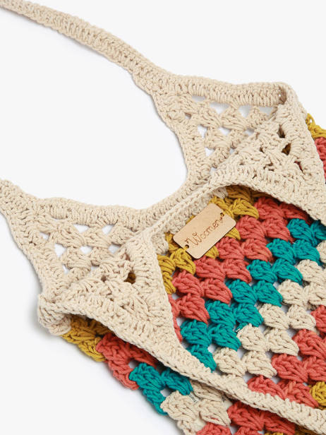 Schoudertas Strelitzia Woomen Veelkleurig strelitzia WSTR01 ander zicht 5