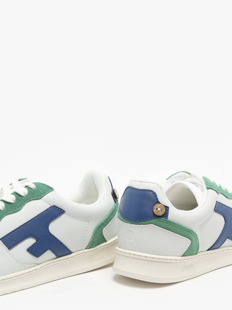 Sneakers Hazel Uit Leder Faguo Wit men 25CG3204 ander zicht 2