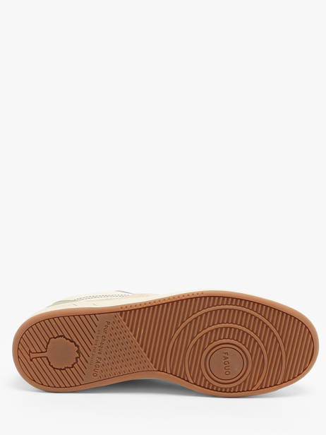 Sneakers Ceiba Uit Leder Faguo Beige men 25CG3213 ander zicht 4