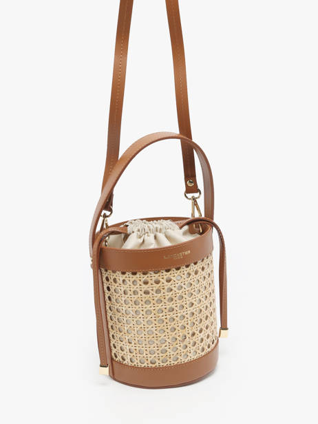 Handtassen Cannage Rotin Rattan Gevlochten Lancaster Bruin cannage rotin 113 ander zicht 2