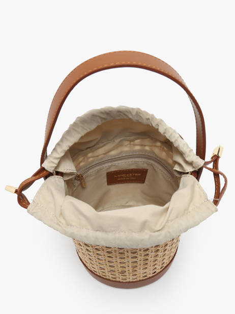 Handtassen Cannage Rotin Rattan Gevlochten Lancaster Bruin cannage rotin 113 ander zicht 3
