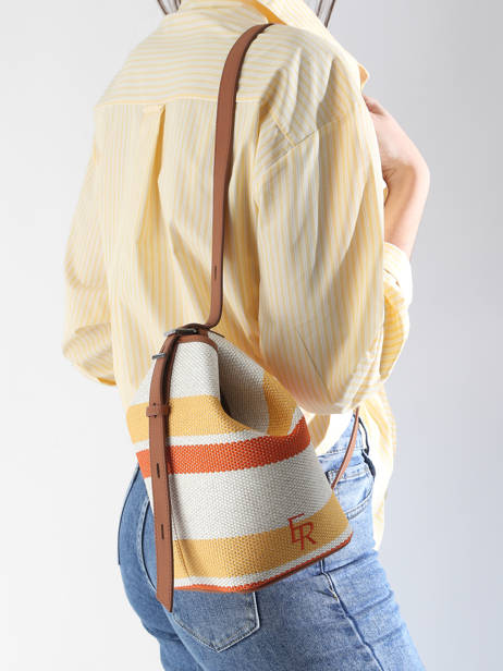 Cross Body Tas Rugzak S Cavalier Toile Etrier Beige cavalier toile ECLT126S ander zicht 1