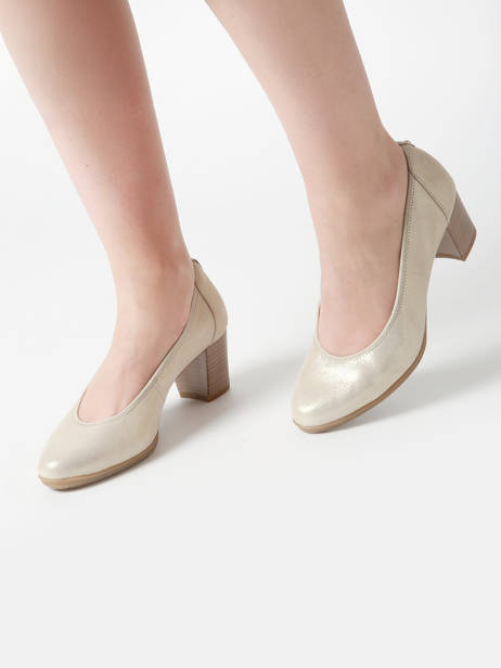 Pumps Uit Leder Tamaris Beige women 44 ander zicht 1