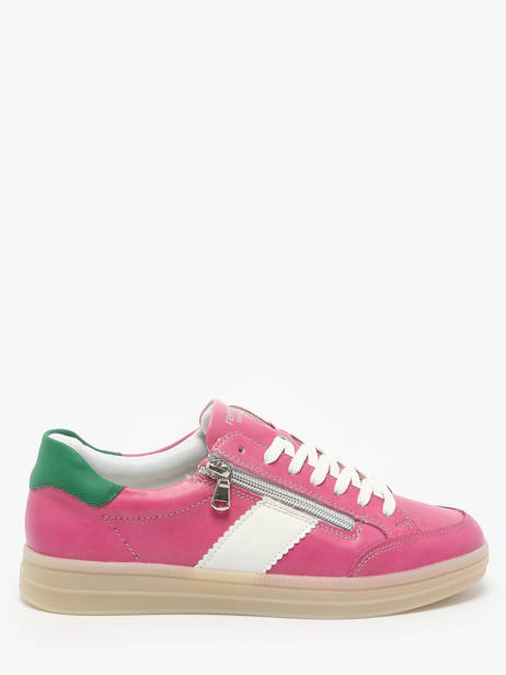 Sneakers Uit Leder Remonte Roze women 31