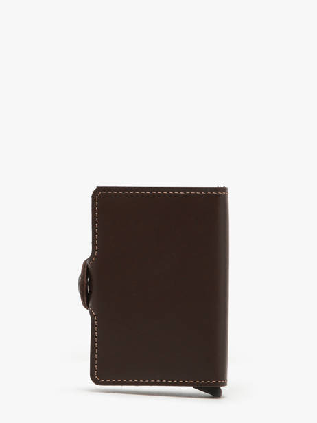 Kaarthouder Twin Original 2 Compartimenten Leder Secrid Bruin original TO ander zicht 2